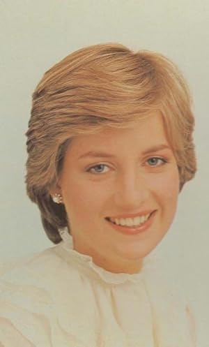 Princess Diana Lord Snowdon 1981 Portrait Royal Wedding Postcard