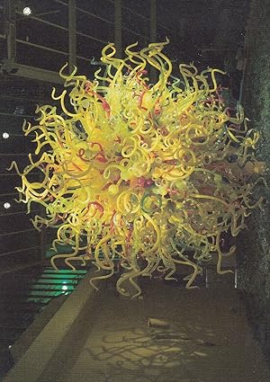 Kew Gardens Electrical Spiral Display Of Plants Postcard