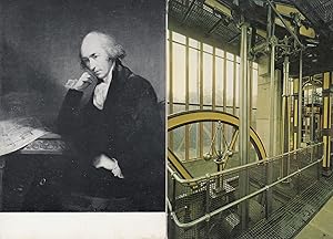 James Watt Steam Engineer 1792 Portrait 2x Postcard