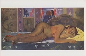 Paul Gauguin Nevermore Tate Gallery Painting Postcard