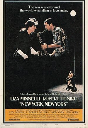 New York New York Robert De Niro Liza Manelli Film French Cinema Poster Postcard
