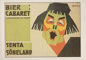 Biera Cabaret Jo Steiner Santa Soneland Berlin Planet Verlag German Postcard