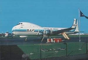 BAF Carvair G-AXAI Plane at Coventry Airport Limited Edition 300 Postcard