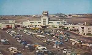 Lockheed Air Terminal Burbank California Aircraft Factory 1960s Airport Postcard