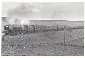 Shap Station in 1960 46227 Duchess Train Carlisle Coach Railway Postcard