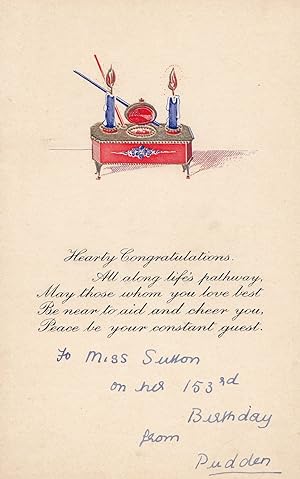 Masons Masonic Birthday Greetings Postcard