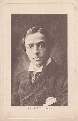 Martin Harvey Raised Antique Postcard