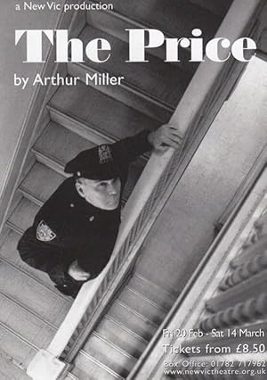 The Price Arthur Miller Play New Vic Theatre Gala Poster Postcard Style Card