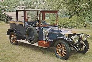 1912 Rolls Royce Silver Ghost Land Aulette Classic Car Photo Postcard NEW