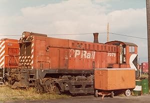 Canadian Pacific Diesel Shunter Canada 1970s Train Photo