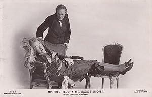 Fred Terry & Horace Hodges in The Scarlet Pimpernel Vintage Real Photo Postcard