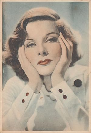 Katherine Hepburn De Reszke Cigarettes Rare Old Postcard