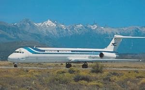 Boeing Douglas MD-88 DC-9-88 Aerolineas Argentinas San Carlos Airport Postcard