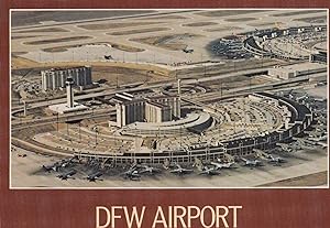 Car Park at DFW Airport Dallas Fort Worth Aerial Postcard