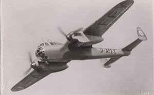 Dornier DO 215 Bomber Aircraft German WW2 Plane Plain Back Postcard Old Photo