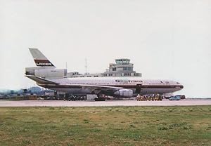 Laker DC10 G-AZZC at Birmingham Airport in 1972 Limited Edition 300 Postcard