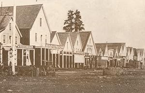 Truckee California Railroad in 1860 Old Photo American Postcard