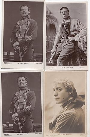 Lewis Waller 38 Antique Play Mostly Real Photo Postcard London Theatre Bundle