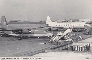East Midlands Manchester Airport 3x Airports Postcard s