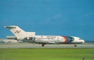 Nicaraguesness Boeing 727-25 Nicaragua Airlines Airport Plane Aircraft Postcard