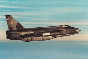 Lancaster Lincolnshire 5 Five Lightning Squadron Air Force Plane Photo Postcard