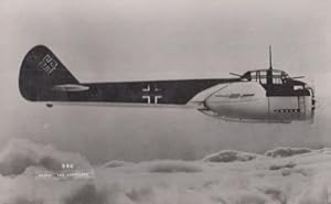 Junkers Ju 88 German Luftwaffe WW2 Aircraft Vintage Plain Back Postcard Photo