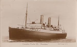 SS Montclare Canadian Pacific Boat 1920s Postcard