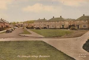 Baldock St Marys Way Herts Hertfordshire Postcard Ex