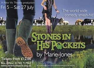 Stones In His Pockets Marie Jones Gala Theatre Poster Postcard Style Card