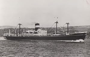 SS Woodarra Waroonga Cruise Ship Liner Postcard