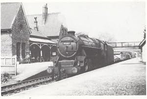 45307 Train at Reddish North Station in 1965 for Ashton Road Railway Postcard