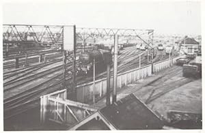 61934 Train Passes Manchester Station Guide Bridge Sidings in 1954 Postcard