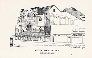 The Aston Hippodrome Joe Corals Bookmakers Birmingham Theatre Postcard