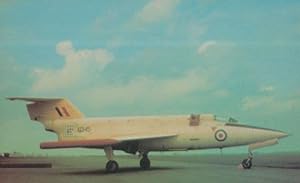 Saunders Roe SR53 Prototype Plane RAF Hendon Museum 1970s Postcard