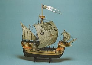 Mutiny On The Bounty MGM Film HMS Bounty Ship Painting Postcard