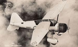 Lysander Prototype WW2 Plane Liverpool Real Photo WW2 Aircraft Postcard