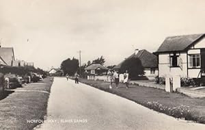 Norfolk Way Elmer Sands Real Photo Postcard