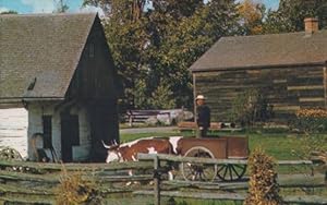 Upper Canada Village Farm Blacksmiths Shop Cabinet Makers Ontario 1960s Postcard