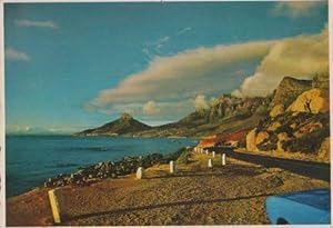 Marine Drive Camps Bay Cape Peninsula South Africa 1960s Postcard