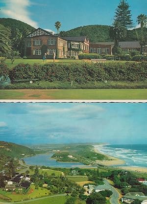 Wilderness Hotel Miniature Golf Course + Birds Eye Aerial South Africa Postcard