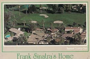 Frank Sinatras Palm Springs Home Sinatra Famous House Postcard