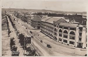 Marine Parade Durban South African Real Photo Old Postcard