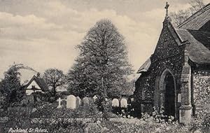 Rockland St Peters Church Norfolk Vintage Postcard
