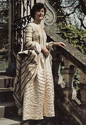 Madam Bevan 18th Century Fashion Dress Welsh Costume Carmarthenshire Postcard