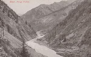 Shor Pangi Valley India Antique Postcard