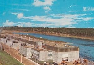 Saskatchewan Squaw Rapids Hydro River System Power Company Canada Postcard