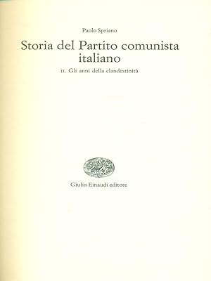Storia del partito comunista italiano II