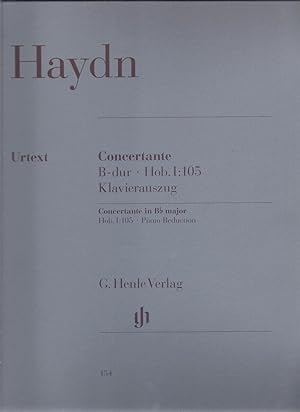 Concertante B-dur Hob I:105 Klavierauszung für Violine, Violoncello, Oboe, Fagott Concertante in ...