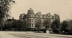 Russian Embassy building Legation Washington D.C. 1887 view print photogravure
