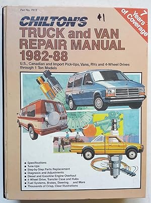 Chilton's Truck and Van Repair Manual, 1982-88